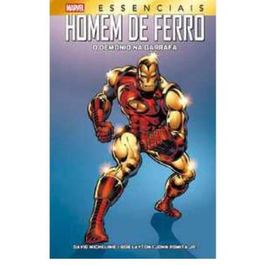 Imagem de Homem de Ferro - Demonio na Garrafa - Marvel Essenciais - PANINI BRASI
