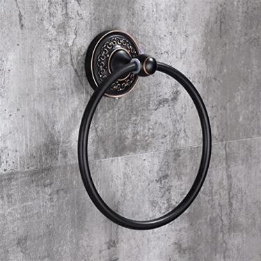 Imagem de 3FLQOOPP Toalheiro, suporte de toalha de banho, toalha de mão de banheiro, toalhas, cabides modernos de suporte de toalha de parede, toalheiro, acessórios de banheiro, barra de toalha de cobre para