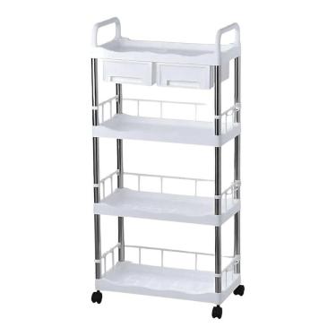 Imagem de Estante Organizadora Modular 4 Andares Com Gavetas, Para Casa E Escritório