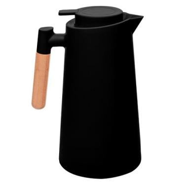 Imagem de Garrafa Térmica Escandinávia Lyor 1 Litro Preta