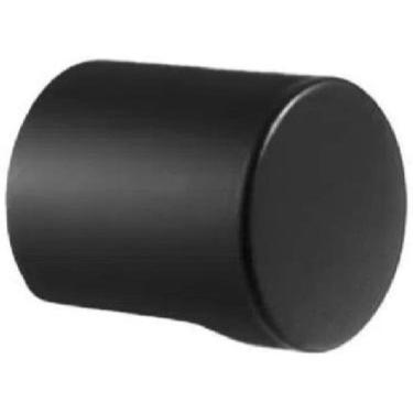 Imagem de Kit 3 Puxador Radio Mini Zen Preto Zp4308.24 Ponto 16X18Mm