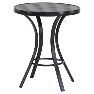 Imagem de Mesa De Centro Emily Com Tampo Ripado Trama Original Preto