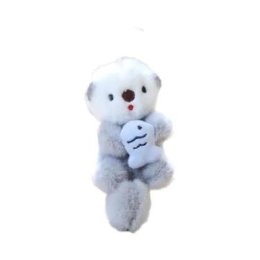 Imagem de Chaveiro De Pelúcia De Peixe Lontra, Pingente Fofo Para Mochila, Bolsa