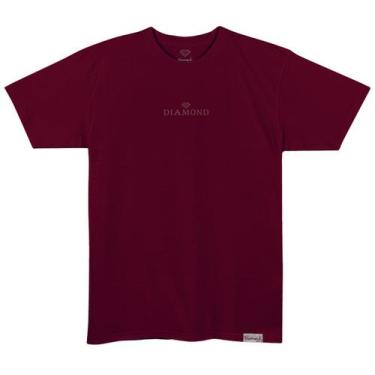 Imagem de Camiseta Diamond Classic Tee - - Diamond Supply Co, Red night, M