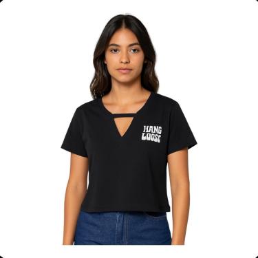 Imagem de CAMISETA HANG LOOSE ESPECIAL HIPPIE-Feminino