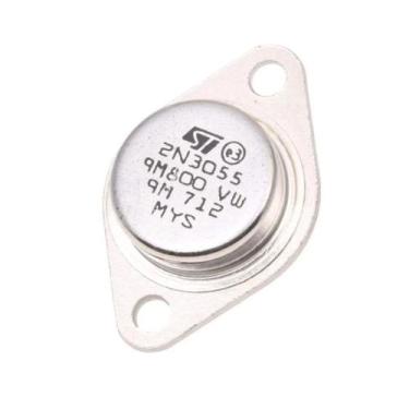 Imagem de Transistor De Potência 2N3055 60v 15A NPN TO-3 Fonte Audio - ATMX