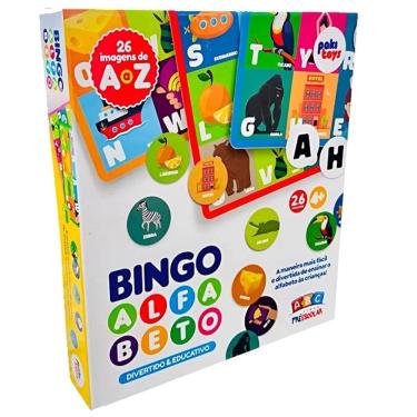 Imagem de Jogo Alfabeto Bingo Pakitoys
