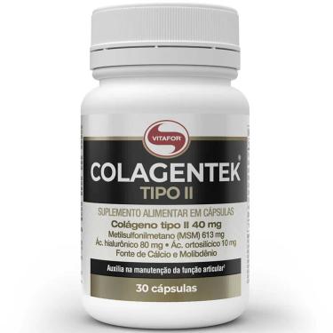 Imagem de Colagentek Tipo ii 30 capsulas - Vitafor