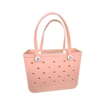 Imagem de Bolsa Eva Premium Rosa Bebê Luxo Praia Piscina Impermeável - - Allurys