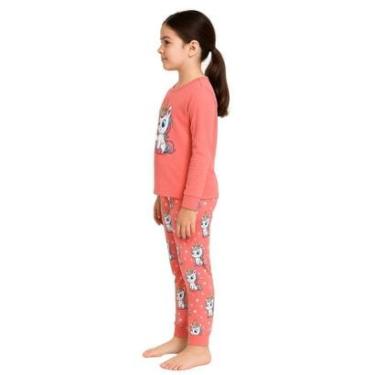 Imagem de Pijama Infantil Para Meninas Estampa Brilha No Escuro Kyly-Feminino