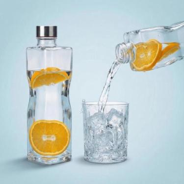 Imagem de Garrafa Vidro Para Barman Drinks e Xaropes Caseiros Coquetelaria Barte