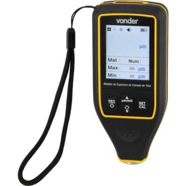 Imagem de Medidor Espessura Digital 0-1700 Micras Camada Tintas Vonder