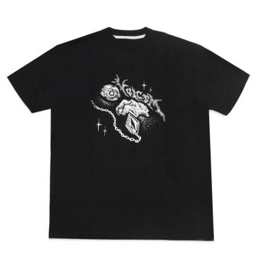 Imagem de Camiseta Volcom Comfort Death Truction - Preto (Oversize)-Masculino