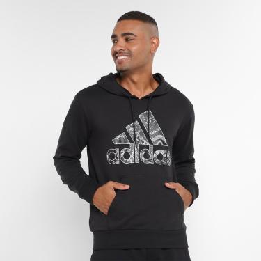 Imagem de Moletom Adidas Basquete 2.0 c/ Capuz Masculino-Masculino