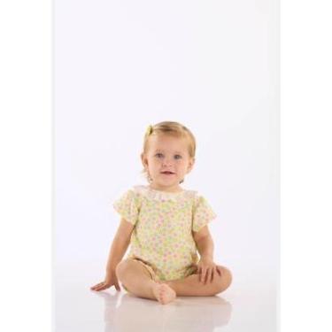 Imagem de Macaquinho Bebê Menina em Suedine Up Baby-Feminino