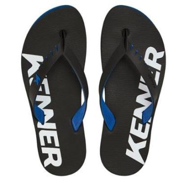 Imagem de Chinelo Kenner Red DNN-02 Preto Azul-Masculino