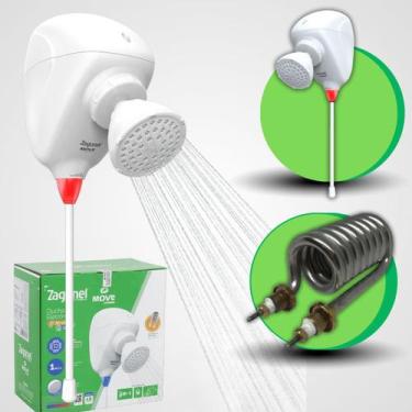 Imagem de Ducha Eletrônica Move 220v 4000w Blindada Econômica Zagonel