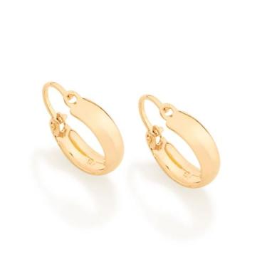 Imagem de Brinco Argola Infantil Rommanel Vários modelos , Argola lisa meia cana