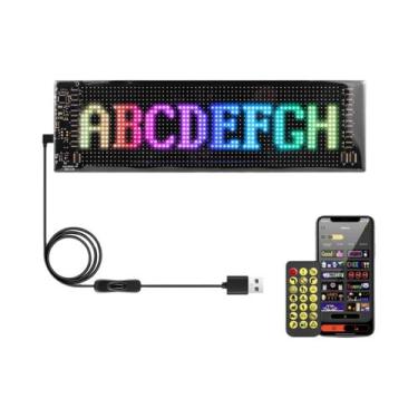 Imagem de Luzes De Painel LED Flexíveis Bluetooth Smart 5V USB Com Controle Por 