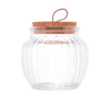 Imagem de Pote Lyor Classic de Vidro com Tampa e Puxador 600ml