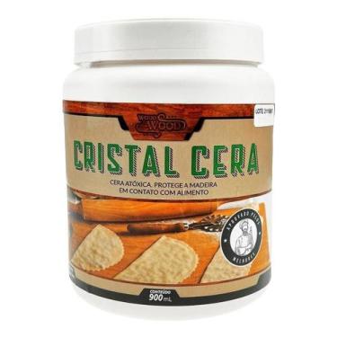 Imagem de Cera Wood Wood Cristal Atóxica Tratamento Madeira 900ml