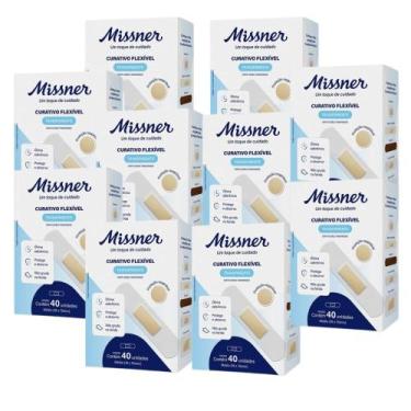 Imagem de Curativo Adesivo Flexível Transparente Novo (MISSNER) - Kit 10 Caixas
