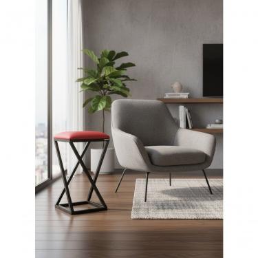 Imagem de Banqueta Z Decoração - Gourmet Decoração vermelho