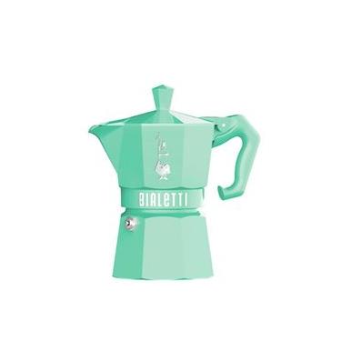 Imagem de Cafeteira Italiana Bialetti Moka Express 3 Xícaras: Edição Exclusive Verde com Design Retrô