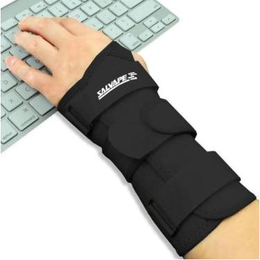 Imagem de Tala Tecido Para Punho 436 Salvape Tendinite - SALVAPÉ, P, PRETO