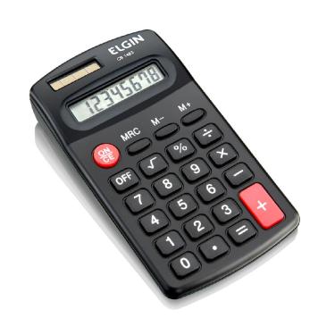 Imagem de Calculadora de Mesa Elgin CB-1483 - Alimentação Solar e Bateria - 42CB14830000