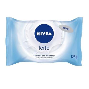 Imagem de Sabonete Nivea Hidratante Proteínas do Leite 125g Embalagem com 12 Uni
