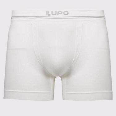 Imagem de Cueca Boxer Lupo Microfibra Sem Costura Branco, M