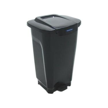 Imagem de Lixeira Tramontina T-Force 100 L Preta sem Rodas