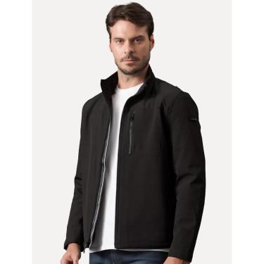 Imagem de Jaqueta Calvin Klein Masculina Soft Shell Fur Preta-Masculino