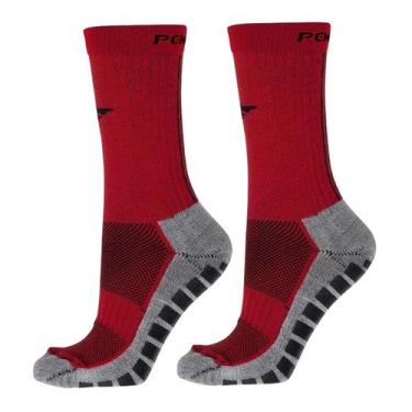 Imagem de Meia Penalty Grip, Ls vermelho, 39-44