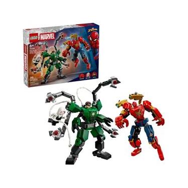 Imagem de ROBÔS LEGO MARVEL HOMEM ARANHA VS DOUTOR OCTOPUS 315 PEÇAS 76338
