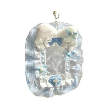 Imagem de Porta-Photocards Estilo Sweet Lolita Kawaii Kpop, Protetor De Cartão D