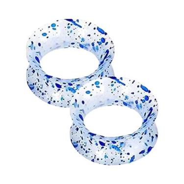 Imagem de Alargadores De Orelha De Silicone Flexíveis 2 Peças, Plugs Expansores 