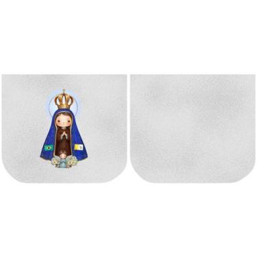 Imagem de Necessarie Porta Moedas Nossa Senhora Fundo Cinza - Sintético Doll - P