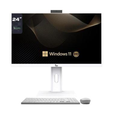 Imagem de Computador All In One 24" Branco, Intel Core i7 9700, 16GB DDR4, SSD 1