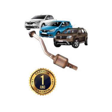 Imagem de Tubo Do Motor Inox Com Catalisador Duster 1.6 16V 2012 até 2016 - Tupe