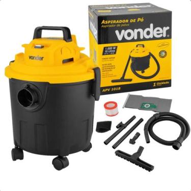Imagem de Aspirador de Pó e Líquidos 1000W 127V APV1018 Vonder, 110V