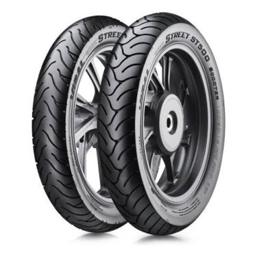 Imagem de Par Pneu Vipal St 500 100/80-16 Dianteiro 120/80-16 Traseiro Para Moto
