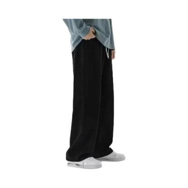 Imagem de Calças Jeans Longas Casuais Masculinas 2025 Estilo Coreano, Calças De 