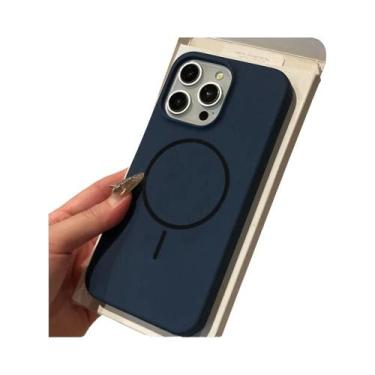 Imagem de Capa De Silicone Líquido Para iPhone 16E 16 15 14 13 12 11 pro Max Com