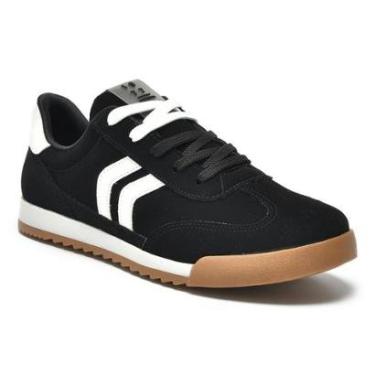 Imagem de Tênis Casual Via marte 237-001-01 Feminino - Preto-Feminino