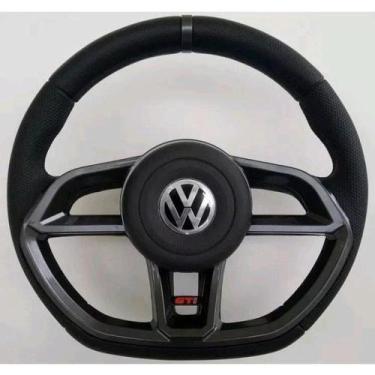 Imagem de Volante Esportivo Gti Grafite Gol Parati Saveiro Voyage G1 - Volkswage