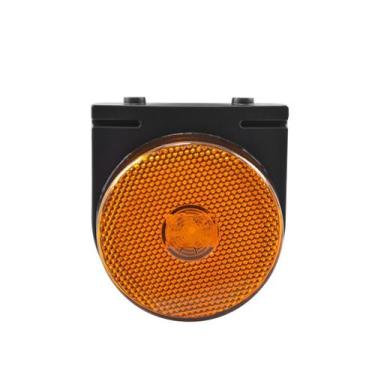 Imagem de LANTERNA LATERAL IVA LED RANDON C/PARAFUSO/SUPORTE/CONECTOR AMARELA 85