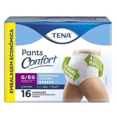 Imagem de Fralda Geríatrica Pants Confort G/EG Com 16 Unidades - Tena - Tena Pro