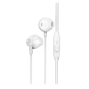 Imagem de Fone Taue101 Intra-Auricular Philips Com Microfone Branco